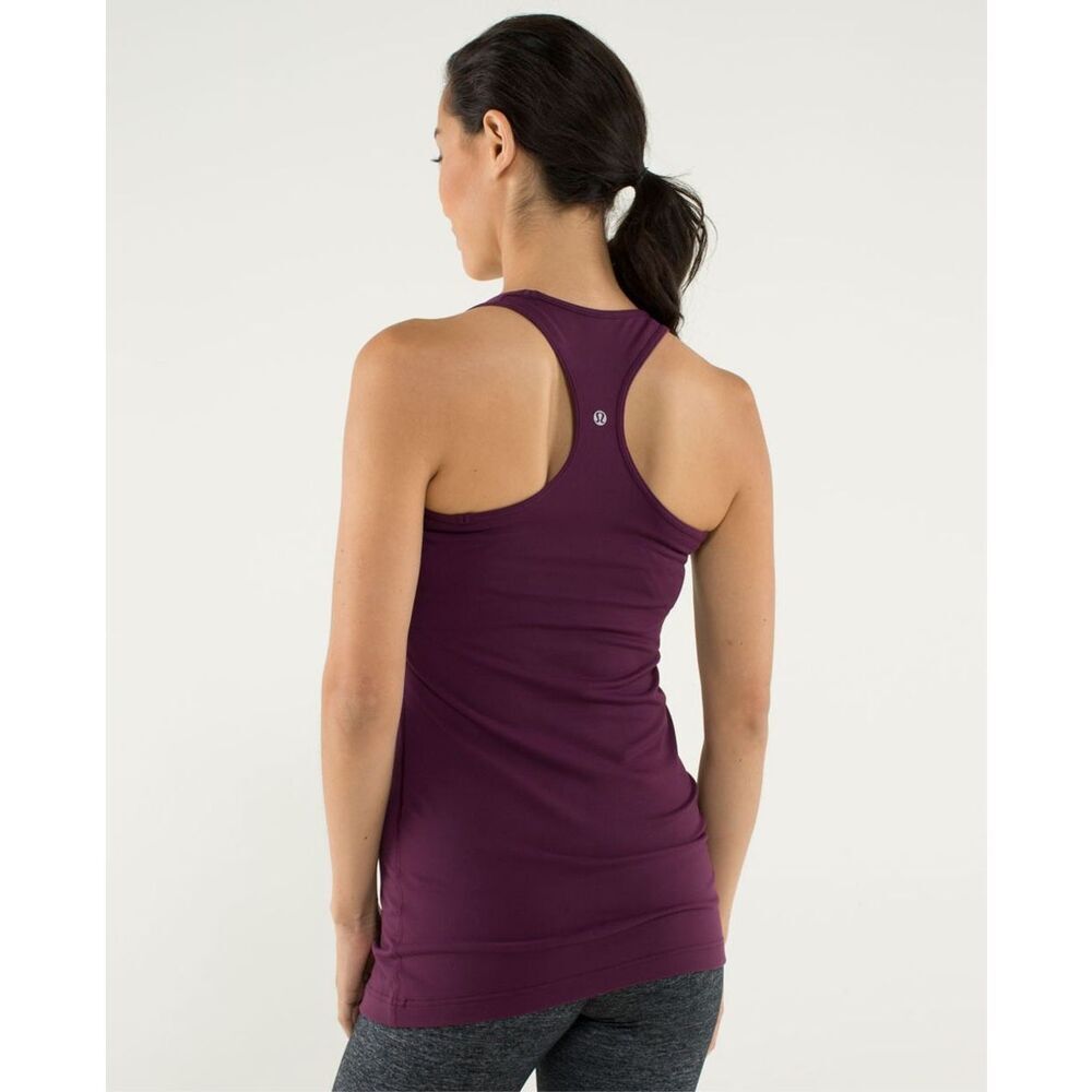 lululemon athletica Deep Purple Racerback Tank
